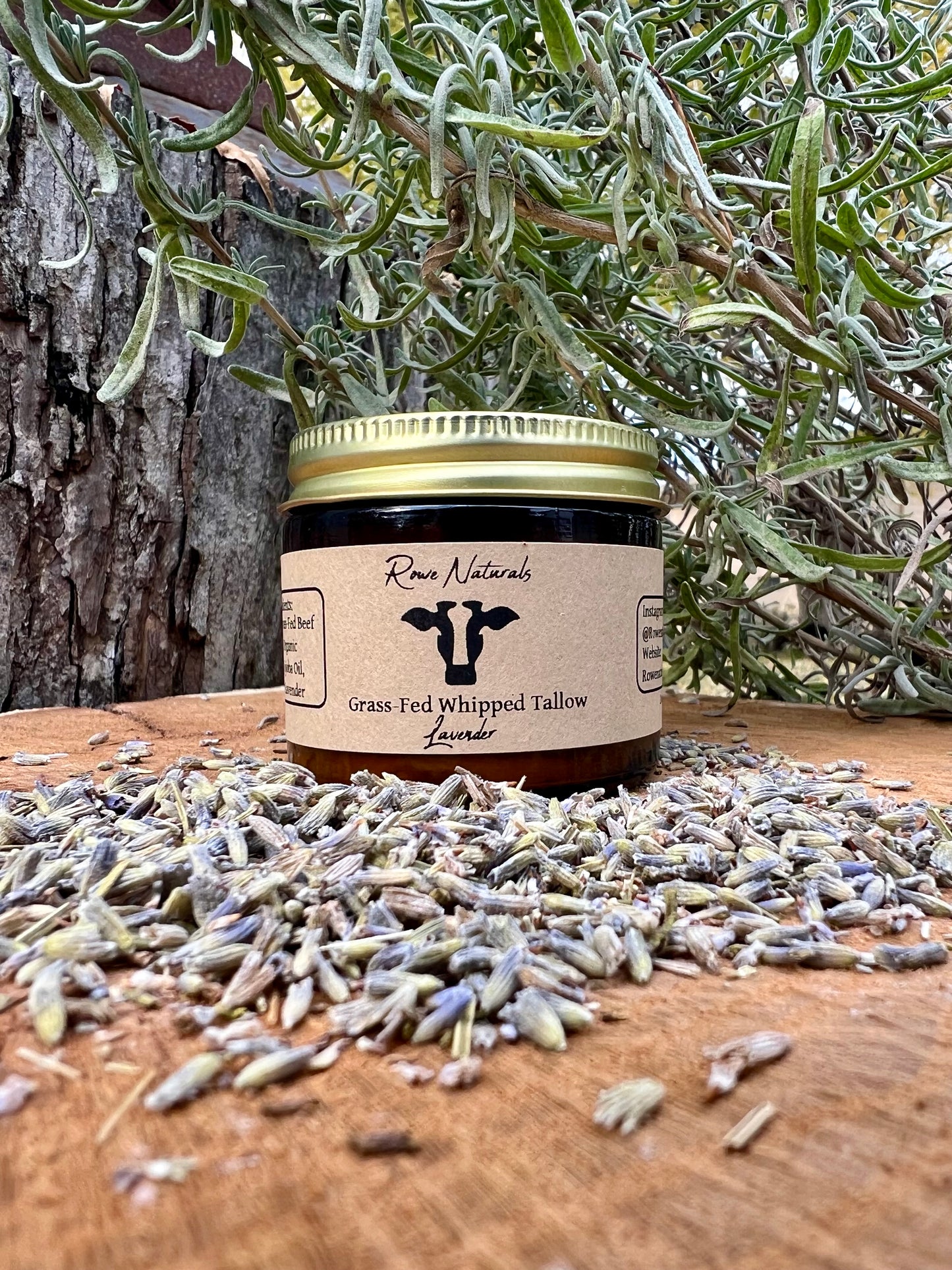 100% Grass-Fed Lavender Whipped Tallow